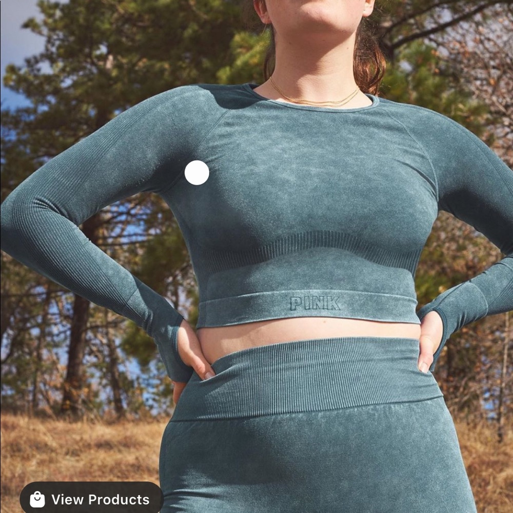 VS PINK seamless workout set